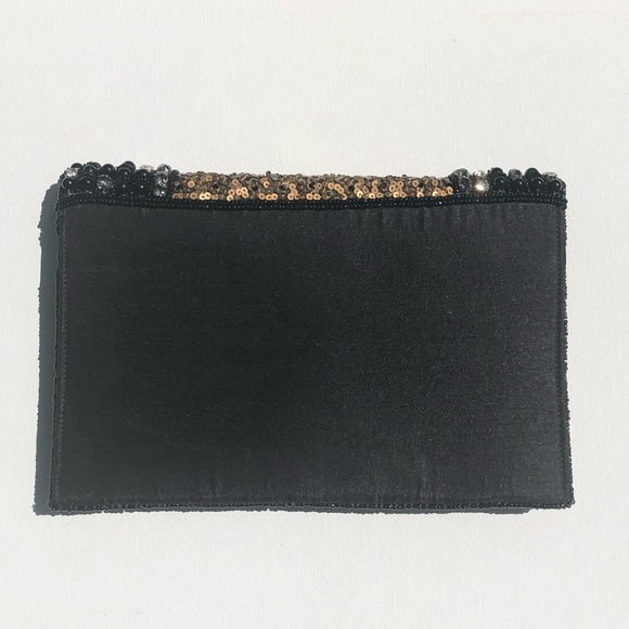 Black Clutch With 18KGP Base Metals - Picture 6 of 8